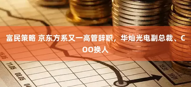 富民策略 京东方系又一高管辞职，华灿光电副总裁、COO换人